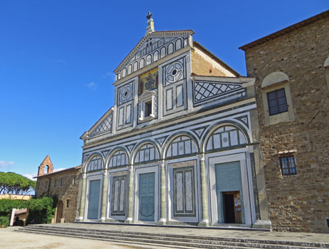San Minato al Monte Church in Florence Italy