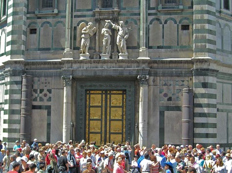 Baptistery in Florence Italy (Battistero)