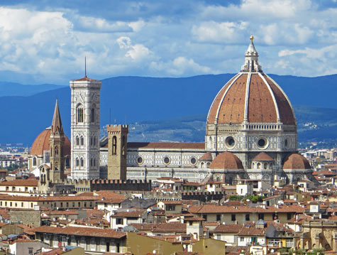 The Duomo -  Famous Cathedral in Florence Italy