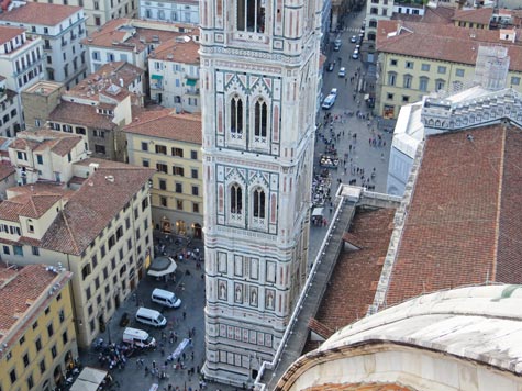 Duomo District of Florence Italy