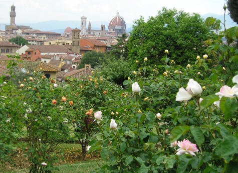 Formal Gardens of Florence Italy