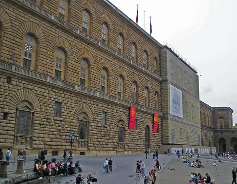 Pitti Palace in Florence Italy (Palazzo Pitti)