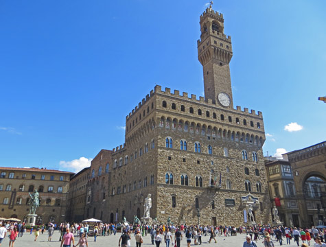Piazza della Signoria - Signoria Square in Florence Italy
