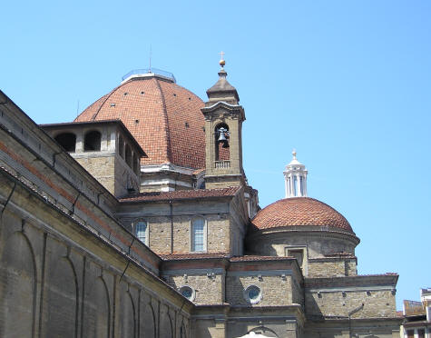 San Lorenzo Church in Florence Italy