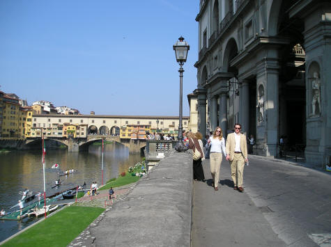 Touring Florence Italy by Foot