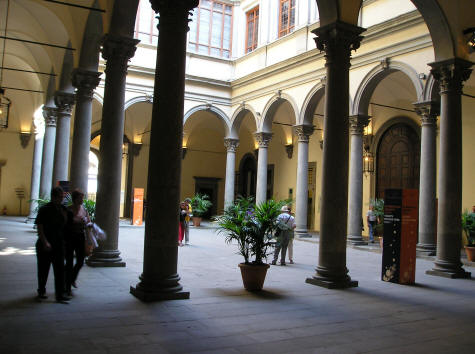 Palazzo Strozzi in Florence Italy